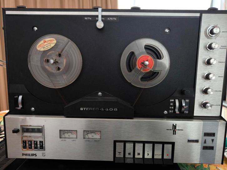 Enregistreur PHILIPS vintage, TV, Hi-fi & Vidéo, Enregistreurs audio, Magnétophone, Enlèvement