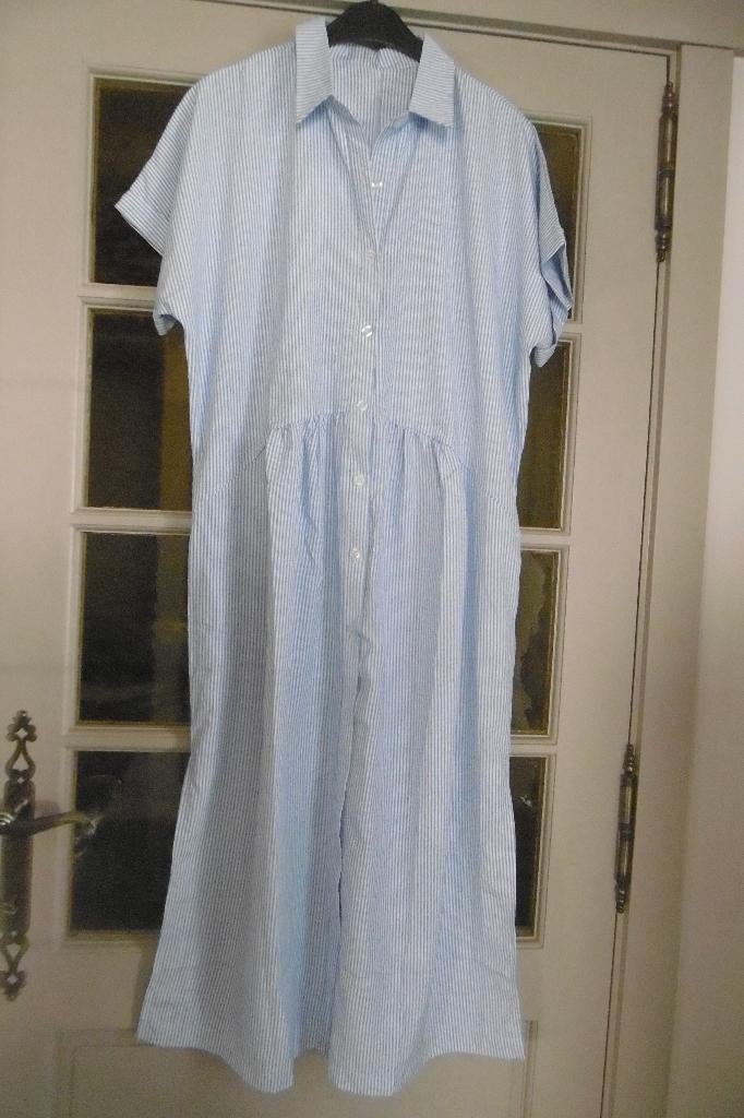 Nieuwe lange jurk dames,  ruime Medium, oversized, Vêtements | Femmes, Robes, Onbekend, Enlèvement ou Envoi, Neuf, Sous le genou