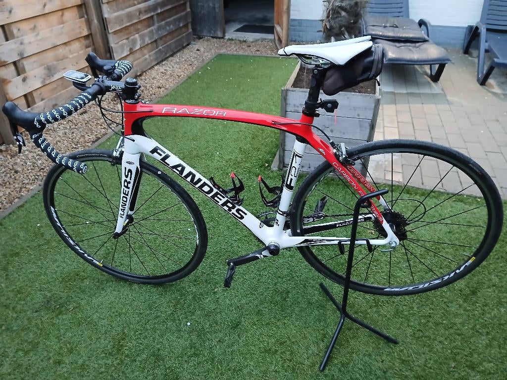 Flanders razor, Fietsen en Brommers, Fietsen | Heren | Sportfietsen en Toerfietsen, Gebruikt, Overige merken, 15 tot 20 versnellingen