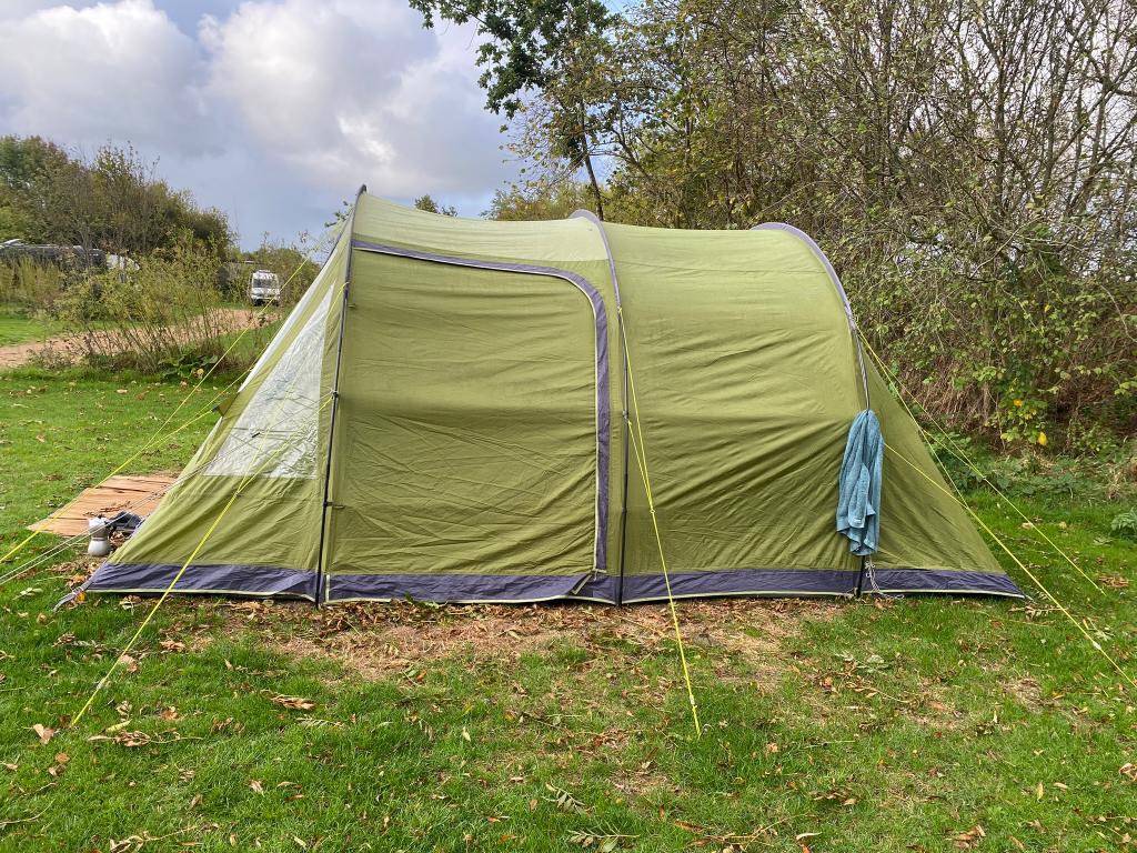 Kampeertent Vango voor 5 personen (Icarus 500 DLX), Ophalen, Zo goed als nieuw, Tot en met 5