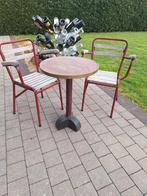 Retro bistroset / tuinset Vedett, Tuin en Terras, Ophalen, Tuinset