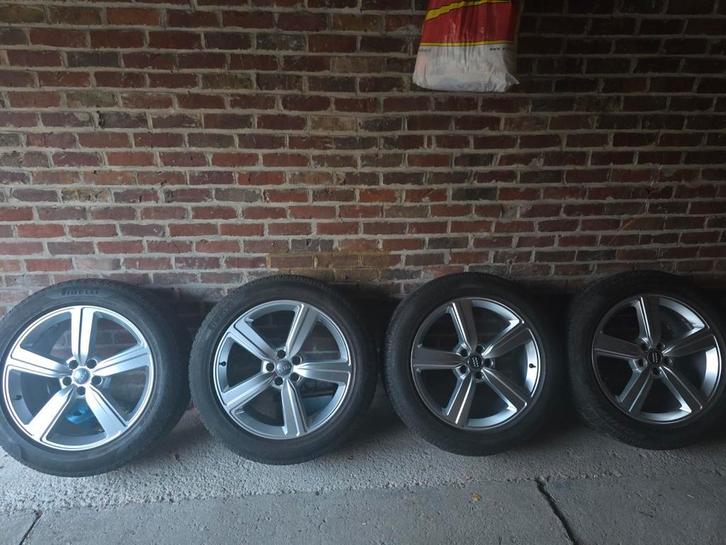 20" Originele Audi Q8 Velgen Met Goede Banden., Autos : Pièces & Accessoires, Pneus & Jantes, Pneus et Jantes, Pneus hiver, 20 pouces