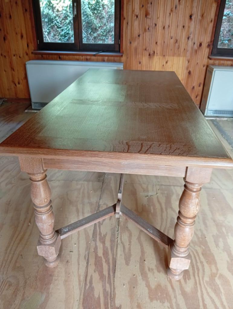 Table à manger, Maison & Meubles, Neuf, 150 à 200 cm, Cinq personnes ou plus, Enlèvement