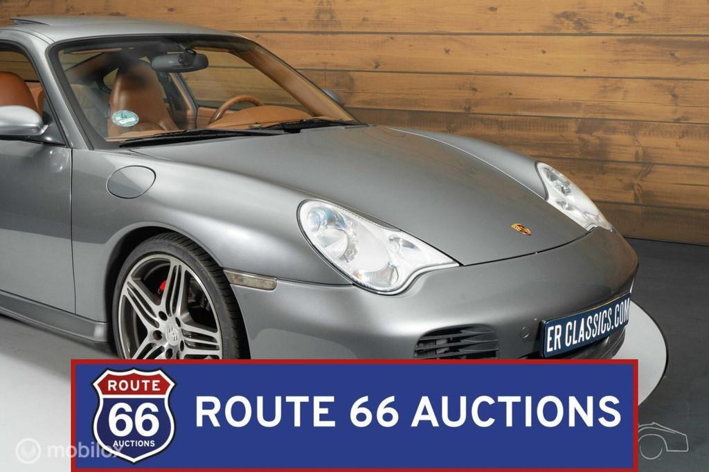 Porsche 911 Carrera 4S | 2003 | Route 66 Auctions, Auto's, Gebruikt, Zwart, Bedrijf, Handgeschakeld