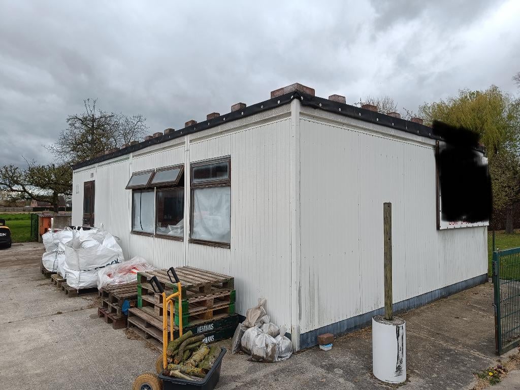 Bureaucontainer/ Wooncontainer te koop, Ophalen, Gebruikt