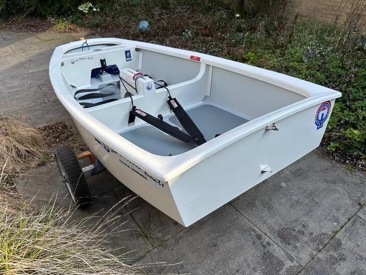 Optimist NED3508 (2024) Van Wettum, Watersport en Boten, Open zeilboten, Zo goed als nieuw, Optimist, Minder dan 3 meter, Polyester