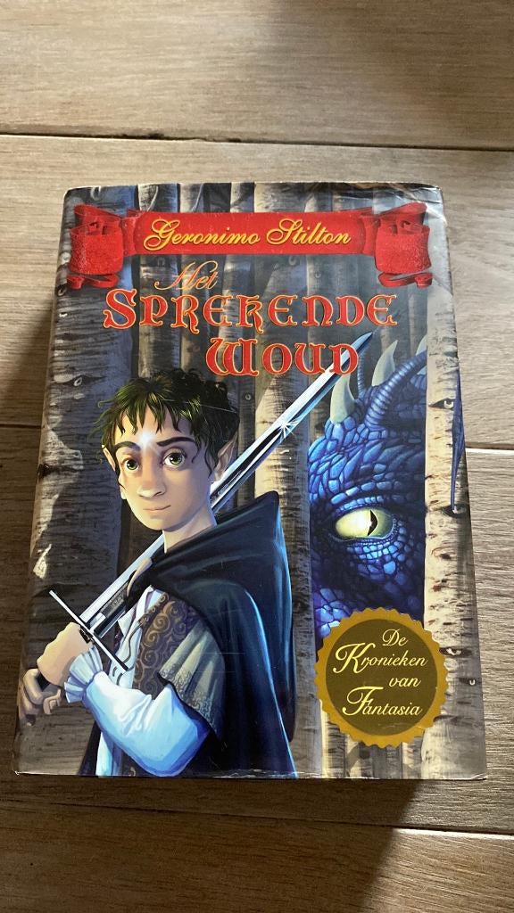 Boek geronimo stilton “ het sprekende woud”, Ophalen of Verzenden