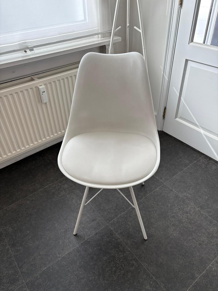 Chaise blanche, Enlèvement, Comme neuf, Blanc