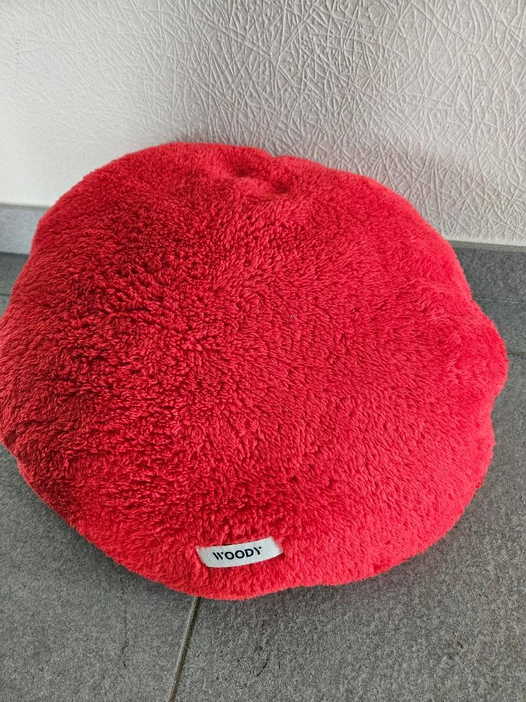 Woody kussen, Kinderen en Baby's, Ophalen, Rood, Kussen