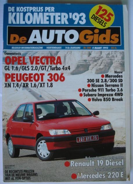 AutoGids 350, Boeken, Auto's | Folders en Tijdschriften, Gelezen, Algemeen, Verzenden