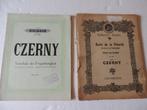 CARL CZERNY OP 636, et CARL CZERNY  OP. 299, PIANO, Musique & Instruments, Piano, Artiste ou Compositeur, Utilisé, Enlèvement ou Envoi