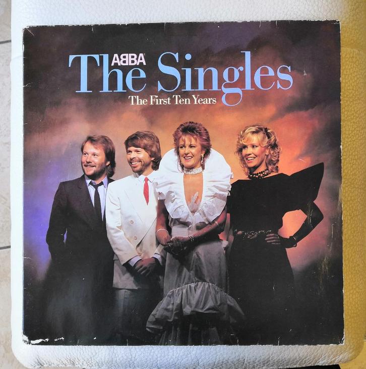 ABBA - The Singles - The First Ten Years / 2 x LP, Comp., Cd's en Dvd's, Vinyl | Pop, Zo goed als nieuw, 1980 tot 2000, Overige formaten