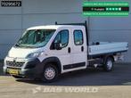 Citroën Jumper 140PK Open Laadbak Dubbel Cabine Airco Euro6, Auto's, Gebruikt, Euro 6, 4 cilinders, Bedrijf