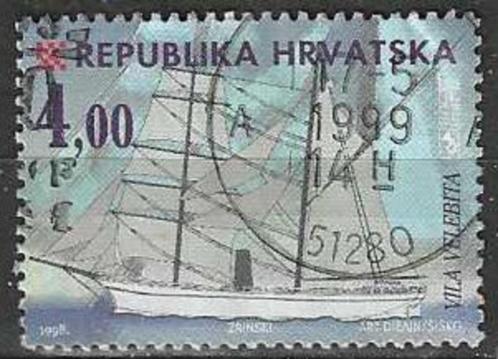 Kroatie 1998 - Yvert 449 - Boten uit Kroatie (ST), Postzegels en Munten, Postzegels | Europa | Overig, Gestempeld, Overige landen