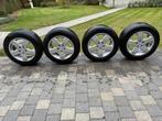 Mercedes alu velgen met winterbanden, Auto-onderdelen, Banden en Velgen, Ophalen, Gebruikt, Velg(en), 16 inch