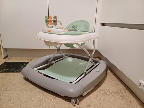 Topmark Loopstoel muntgroen, Kinderen en Baby's, Speelgoed | Babyspeelgoed, Zo goed als nieuw, Overige typen, Met licht, Met geluid