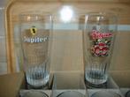 Bierglas Jupiler, 0,33l, geel embleem en All For Belgium, Ophalen of Verzenden, Nieuw, Glas of Glazen, Jupiler