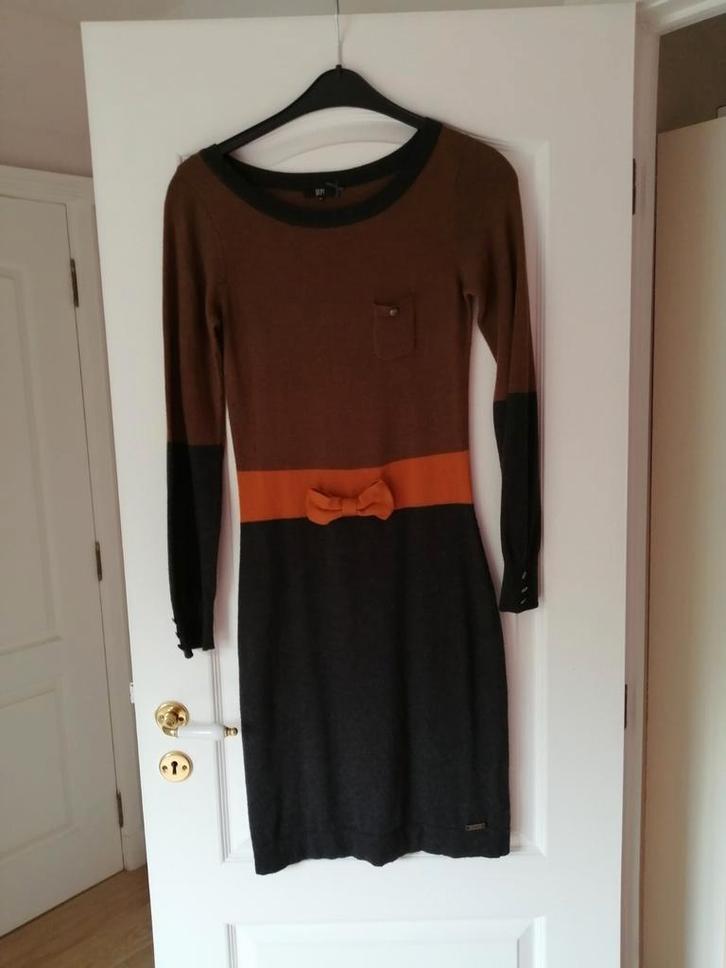 Dameskleedje Dept medium, Kleding | Dames, Jurken, Zo goed als nieuw, Maat 38/40 (M), Bruin, Ophalen