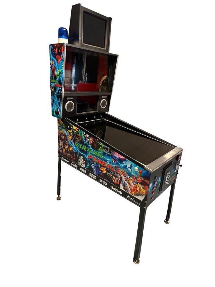 Digitale Flipperkast 49 inch met force feedback 4k (nieuw), Verzamelen, Automaten | Flipperkasten, Nieuw, Overige soorten, Flipperkast