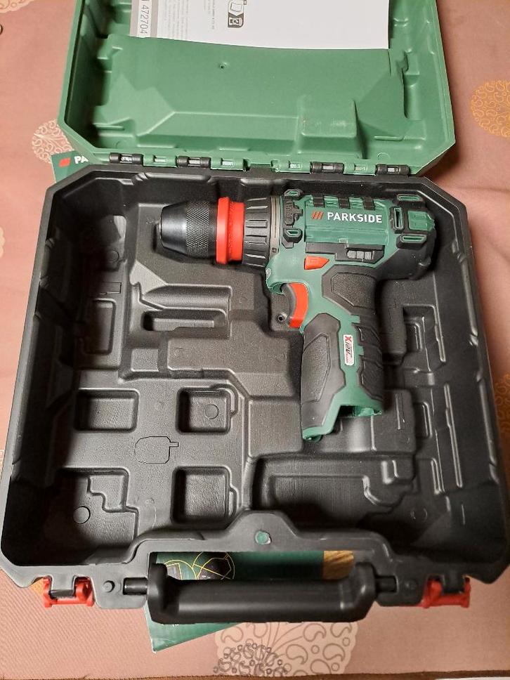 Perceuse-visseuse sans fil 12 V PARKSIDE PBSA12 neuve, Bricolage & Construction, Outillage | Foreuses, Neuf, Perceuse, Vitesse variable