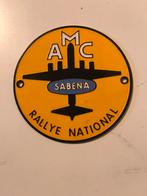 Plaque émaillée Sabena année 60, Collections, Enlèvement ou Envoi, Comme neuf