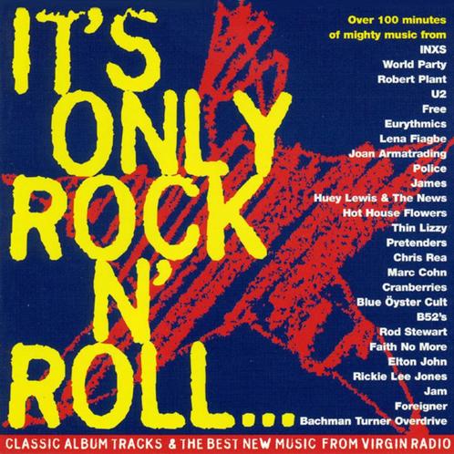 2CD It's Only Rock 'N' Roll - U2 /ROD STEWART/INXS/FOREIGNER, Cd's en Dvd's, Cd's | Verzamelalbums, Ophalen of Verzenden