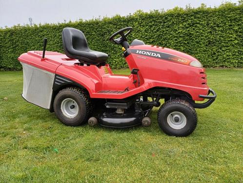 Zitmaaier honda hf2417 17 pk 2 cilinder, Tuin en Terras, Zitmaaiers, Zo goed als nieuw, Opvangbak, Ophalen