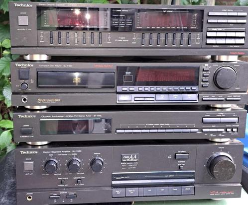 Vintage Technics stereoset, Audio, Tv en Foto, Stereoketens, Cd-speler, Tuner of Radio, Losse componenten, Ophalen