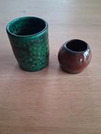 Set van 2 plem vaasjes, Ophalen of Verzenden