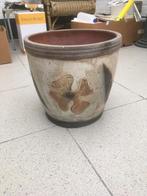 Grote oude bloempot, Ophalen, Gebruikt