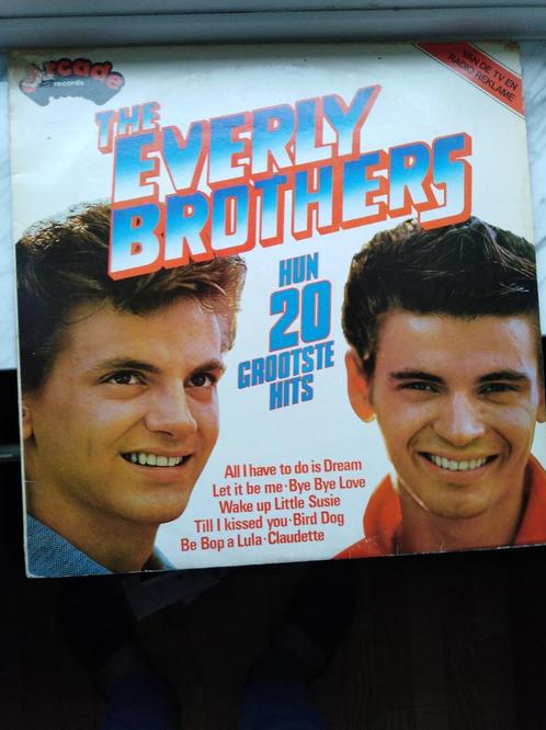 The Everly Brothers: LP "Hun 20 grootste hits", Cd's en Dvd's, Vinyl | Pop, Ophalen of Verzenden
