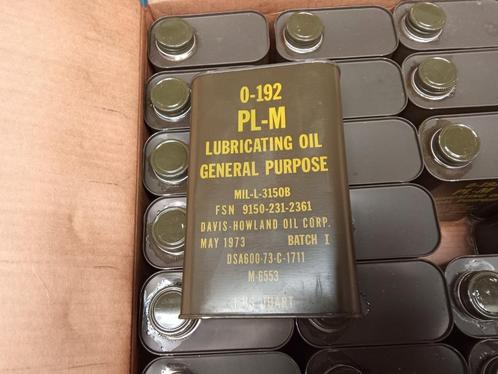 14 dozen van 24 blikjes, olie, smeermiddel voor wapens of an, Verzamelen, Merken en Reclamevoorwerpen, Ophalen