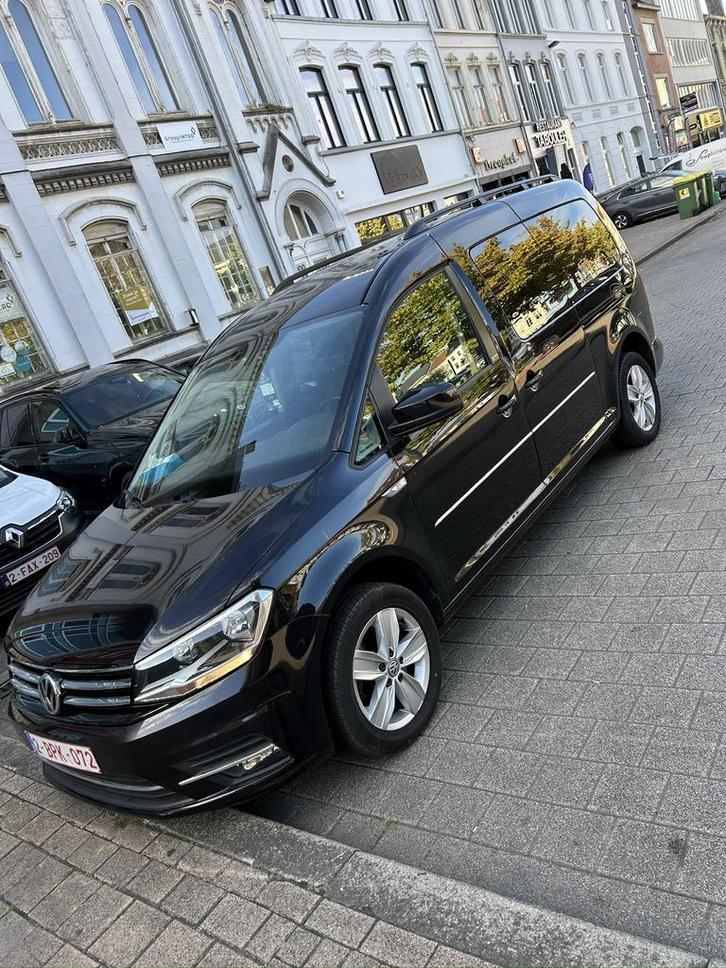 Vw Caddy Maxi 7 zitplaats - 2.0 TDI - 102pk zeer goede staat, Auto's, Volkswagen, Particulier, Caddy Maxi, ABS, Achteruitrijcamera