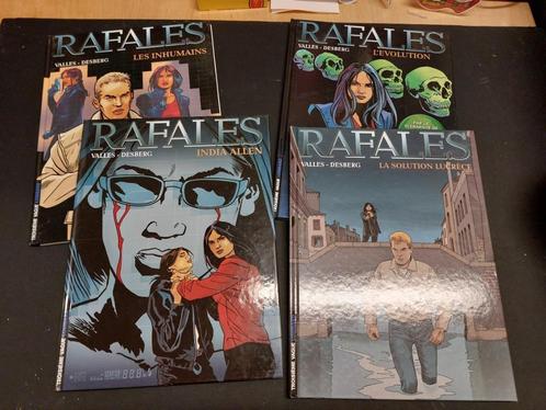 RAFALES - Série complète (4 vol) - 1ère Edition, Boeken, Stripverhalen, Complete serie of reeks, Ophalen of Verzenden