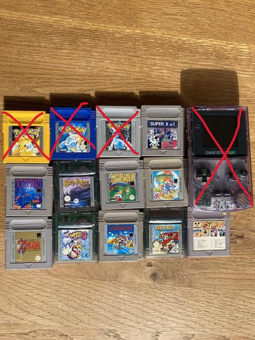 Gameboy-spellen, Games en Spelcomputers, Games | Nintendo Game Boy, Gebruikt, 1 speler, Vanaf 3 jaar, Ophalen