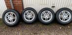 4 jantes alu DEZENT 5x112 avec pneus hiver 215/65R16, Pneus et Jantes, 16 pouces, Véhicule de tourisme, Enlèvement