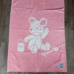 Roze/witte deken voor babybedje, Babu Manta,, Ophalen of Verzenden, Zo goed als nieuw, Roze
