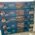 Puzzel 5 x 1000 stuks serie, Ophalen of Verzenden, 500 t/m 1500 stukjes, Zo goed als nieuw, Legpuzzel