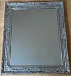 Miroir en bois couleur argentée, Vierkant