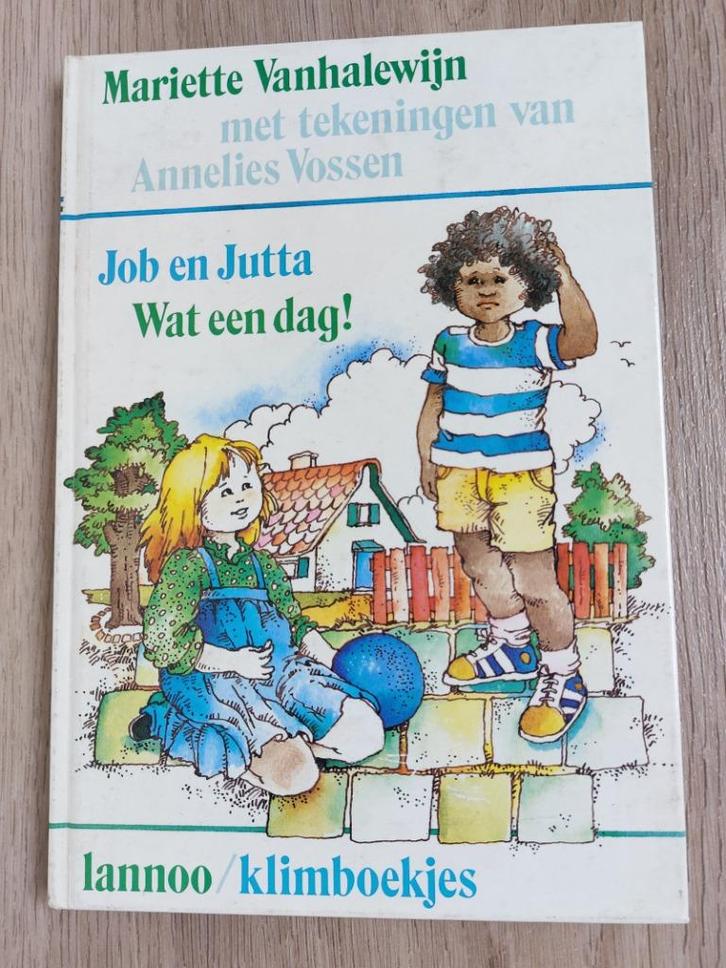 Job en Jutta. Wat een dag!, Boeken, Kinderboeken | Jeugd | onder 10 jaar, Gelezen, Fictie algemeen, Ophalen of Verzenden