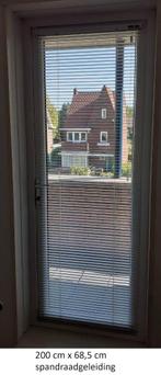 Jaloezie - aluminium (voor deubevestiging), Huis en Inrichting, Ophalen, Gebruikt, Wit