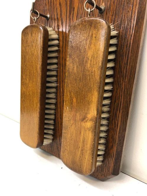 Prachtig Brocante Vintage Hal Borstel Setje, Antiek en Kunst, Antiek | Woonaccessoires, Ophalen of Verzenden