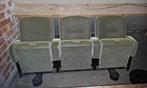 Verrijdbare Cinema banken 2 stuks, Ophalen, Gebruikt, Metaal, Drie