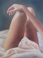 peinture à l'huile Seduction 3 (60x80), Antiquités & Art, Enlèvement ou Envoi