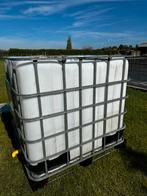 IBC container Watervat opslag 1000l, Jardin & Terrasse, Barils de pluie, Comme neuf, Synthétique, Enlèvement, 150 litres ou plus