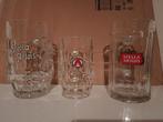 Stella Artois bierpotten 3x, Ophalen of Verzenden, Zo goed als nieuw, Stella Artois