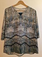 haut bleu imprimé, Kleding | Dames, Blouses en Tunieken, Ophalen, Blauw