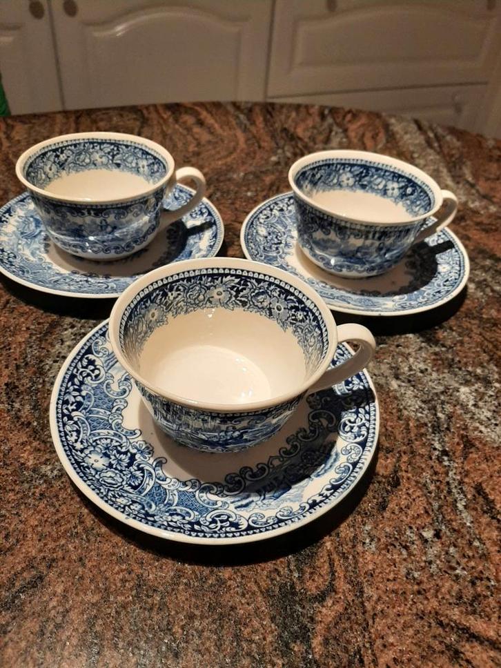 Delfts blauw servies, Huis en Inrichting, Keuken | Servies, Bord(en), Ophalen