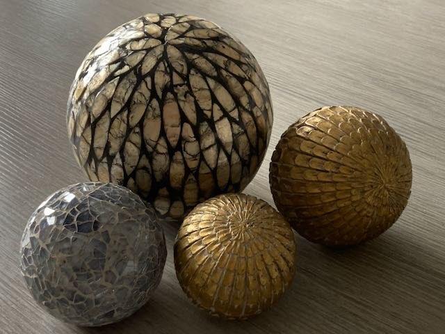 Verschillende decoratiebollen. Zeer goede staat, Maison & Meubles, Accessoires pour la Maison | Autre, Utilisé, Enlèvement ou Envoi