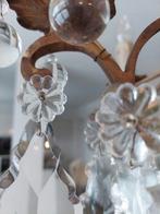 2 Franse kristallen luster, Zo goed als nieuw, Ophalen